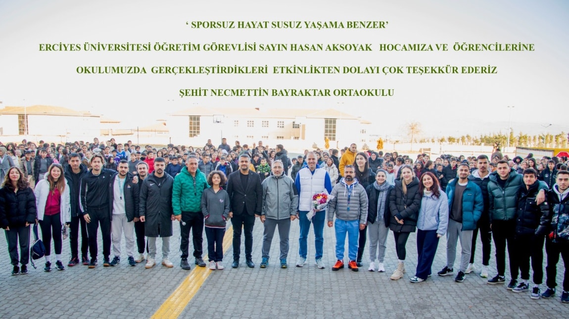 SPORSUZ HAYAT  SUSUZ YAŞAMA BENZER ETKİNLİĞİMİZ